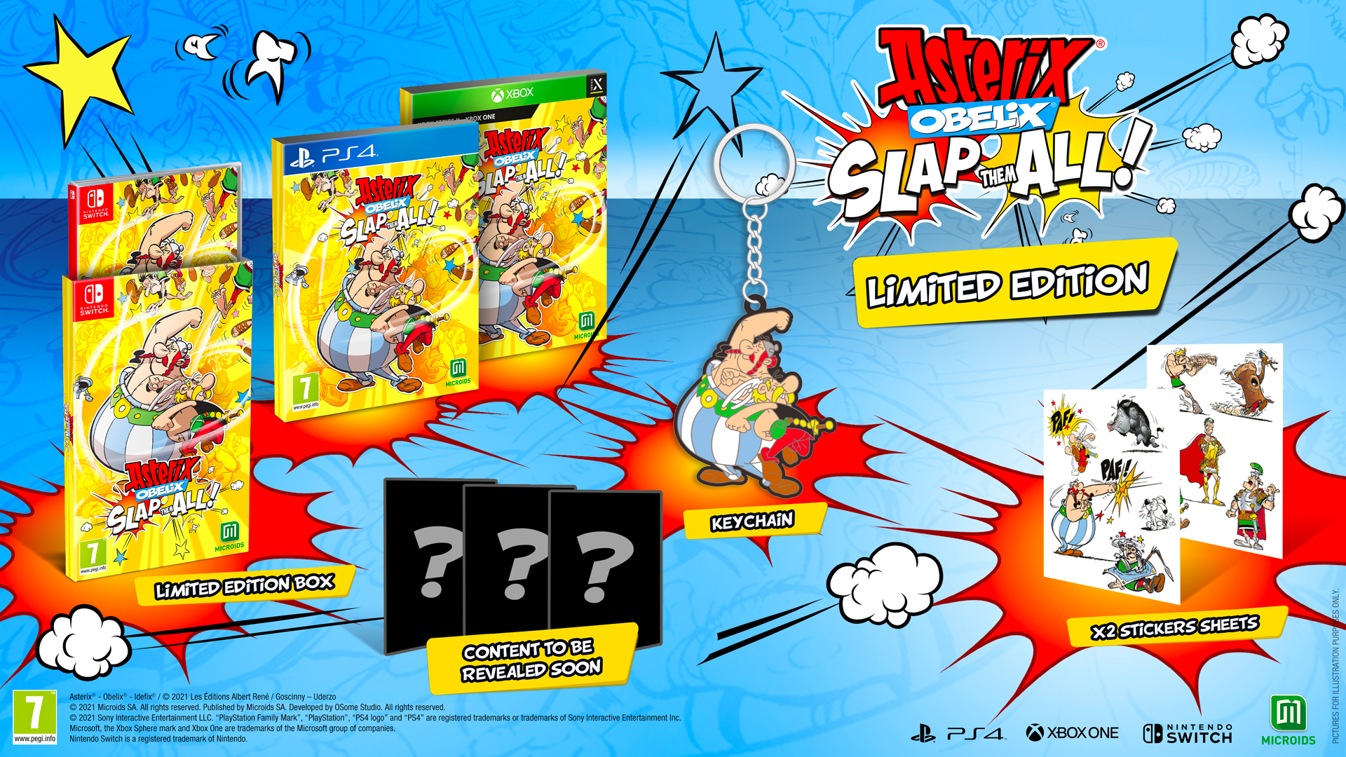 Microids on Twitter: "Discover the collector's and limited edition of the  game Asterix & Obelix: Slap them All! Asterix & Obelix: Slap them All! will  launch in Fall 2021 on PS4, Xbox