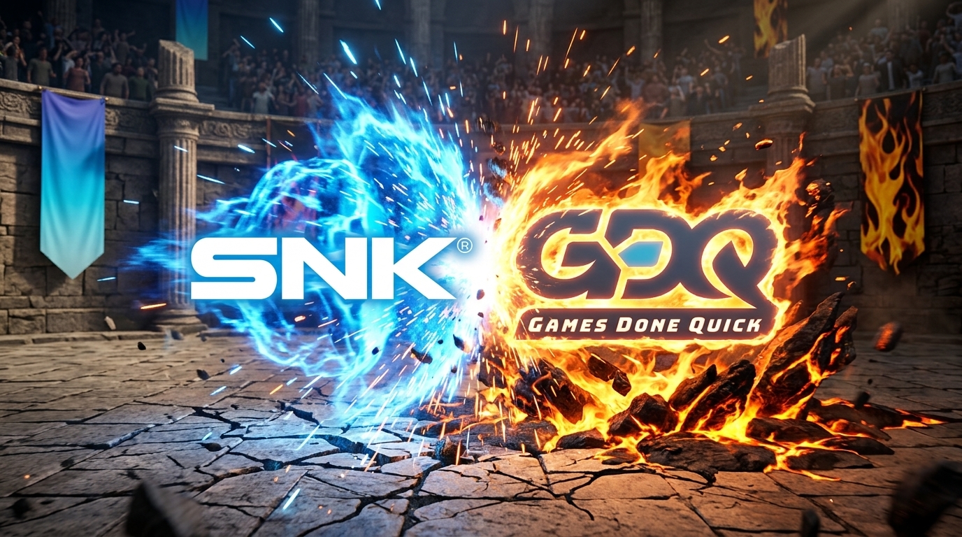 Games Done Quick cancella lo sponsor SNK per i soldi sauditi